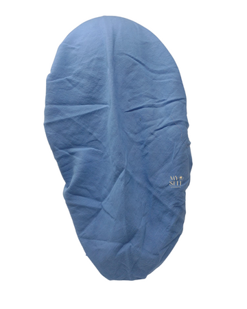 SG PR11-LB Light Blue Stone Washed Cotton Adjustable Pre-Tied Bandanna myselflingerie.com